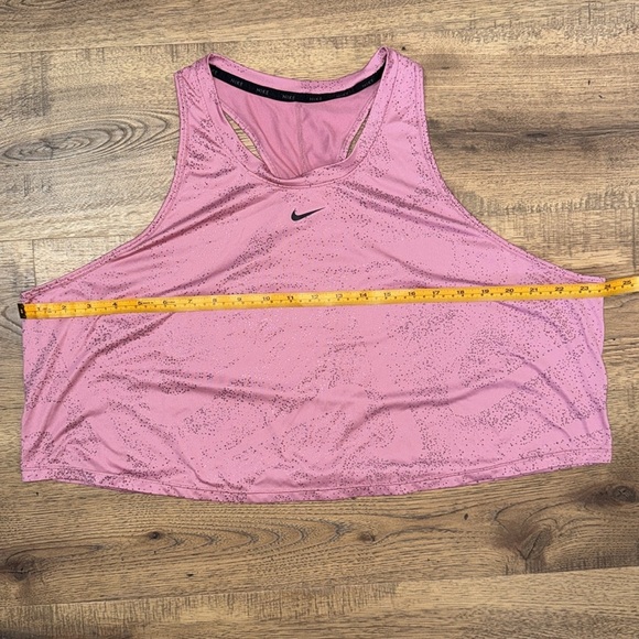 NIKE Pink Racerback Sports Bra - Picture 2 of 6